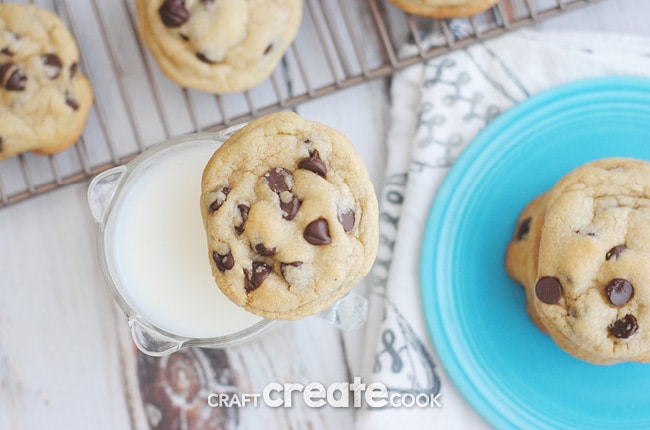 This classic chewy chocolate chip cookie recipe is better than your grandma's!