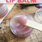 With only two ingredients, anyone can make this DIY Lip Balm!