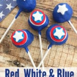 What's a better way to celebrate America's birthday than eating cake right? These Red, White, and Blue Cake Pops are perfect for the occasion.