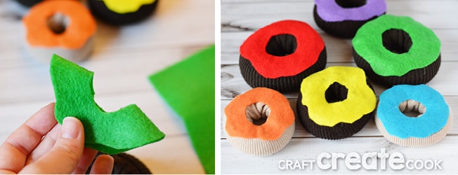 Our Donut crafts for kids are easy and look real!