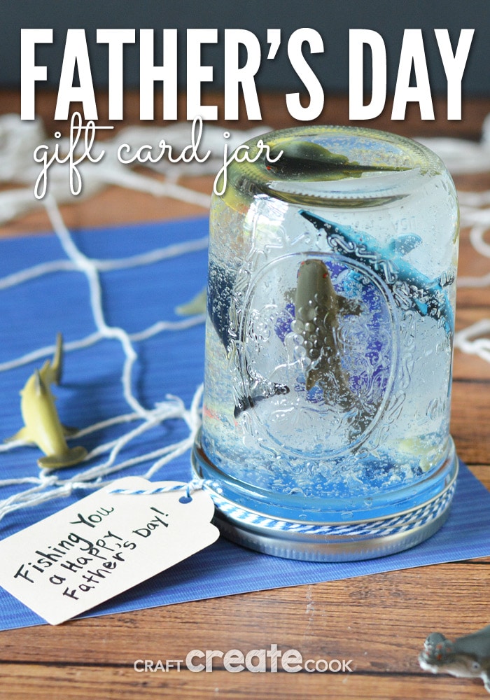 Finding a Father's Day Gift is one of  the hardest ideas to come up with! But we've got you covered with a fun, simple and easy gift the kids can help make! 