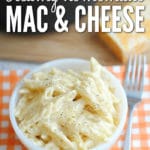 This one pot mac & cheese is easy and delicious!