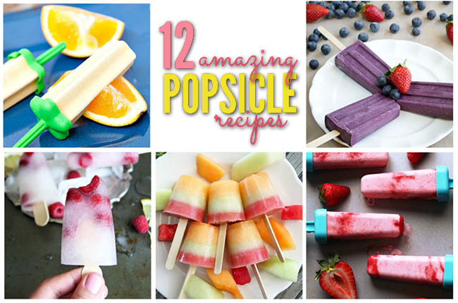 These 12 amazing popsicle recipes are delicious, easy to make and perfect for summer!