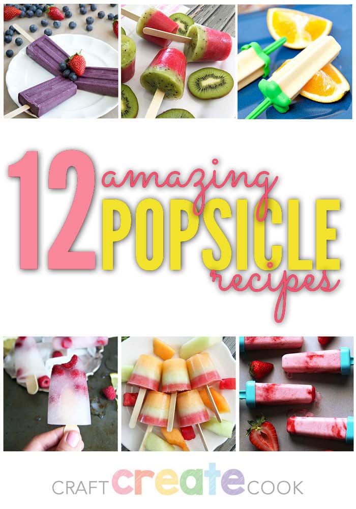 These 12 amazing popsicle recipes are delicious, easy to make and perfect for summer!