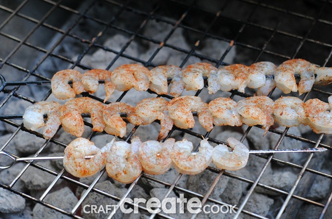 These grilled BBQ shrimp are easy to make and delicious!