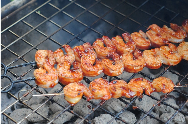 These grilled BBQ shrimp are easy to make and delicious!