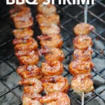 These grilled BBQ shrimp are easy to make and delicious!