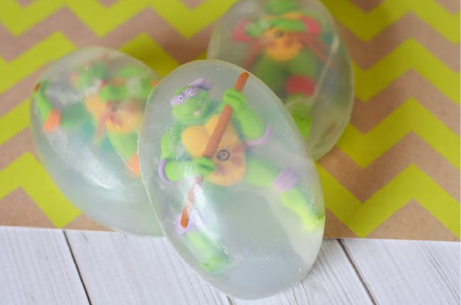 If you have a TMNT lover in your house, you'll want to make this easy soap!