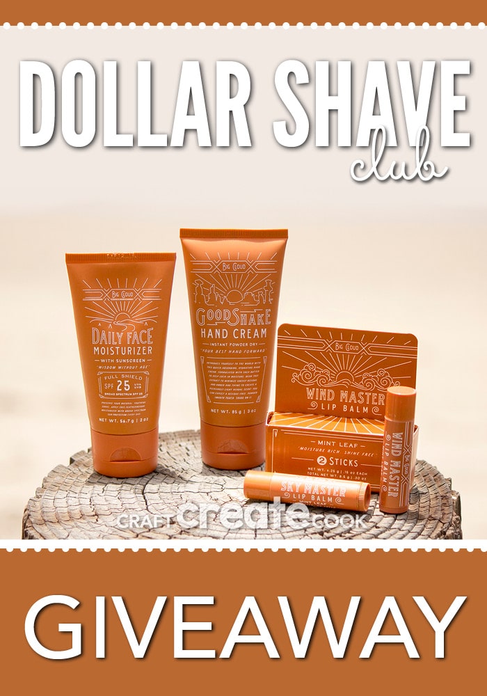 We've teamed up with another great company called Dollar Shave Club! A top rated company to give you a great shave for only a few bucks a month.