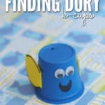 Your kids will love this fun and easy Finding Dory k-cup craft!