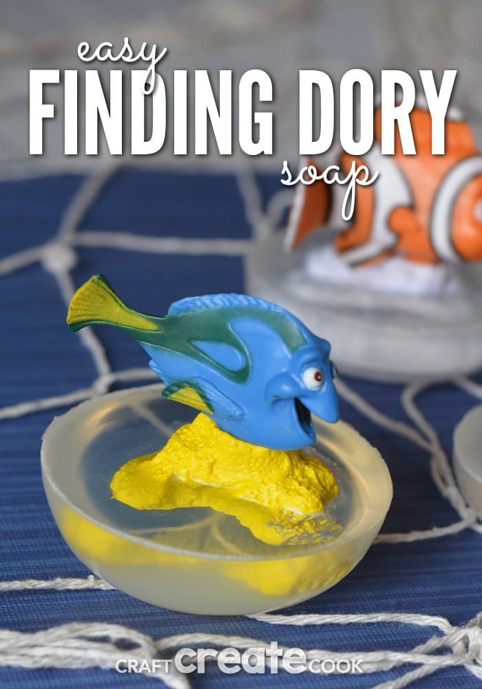 We've found Nemo, now let's work on Finding Dory and make this fun soap!