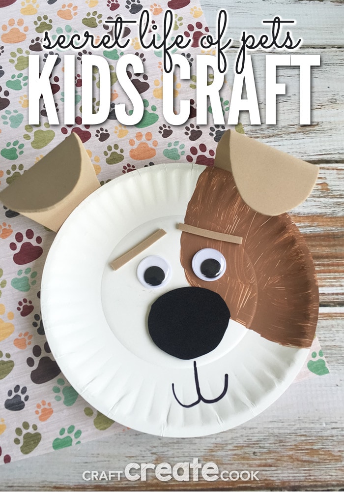 Kids will love this easy Secret Life of Pets craft!