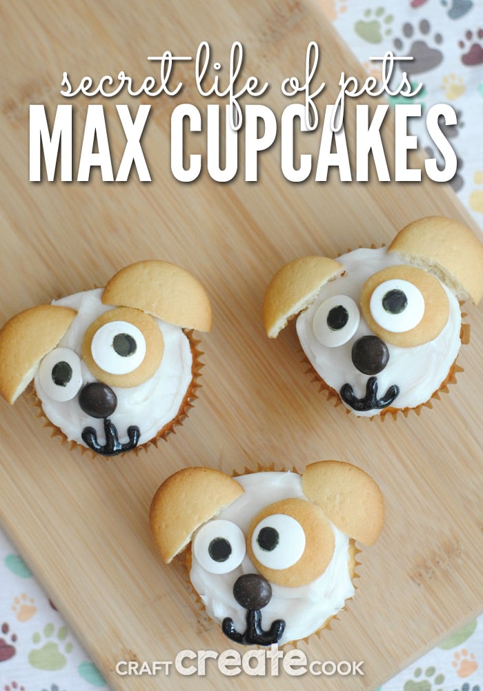 Your kids will love these Secret Life of Pet's Max Cupcakes!