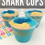 You'll want to make these fun and yummy Shark Week Pudding Cups.