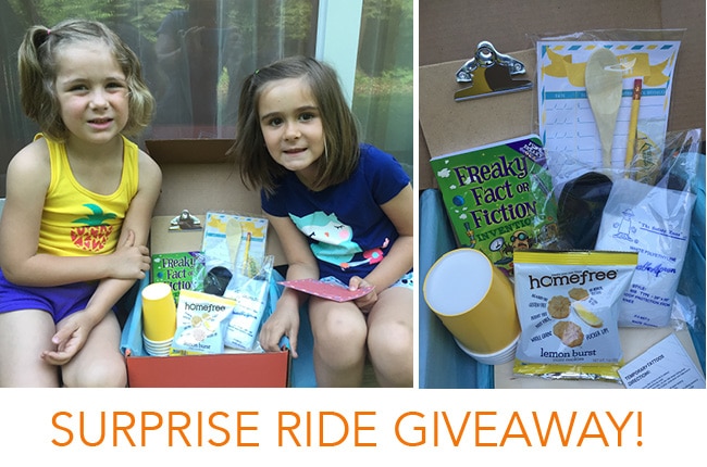 Your kiddos will love Surprise Ride, a fun and unique monthly activity box for kids!