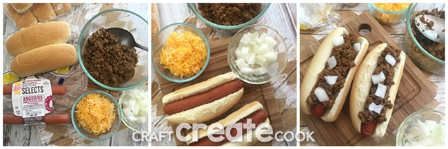 Your family will love these yummy taco coney dogs!