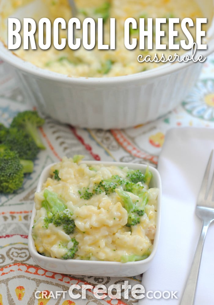 This broccoli cheese casserole is delicious and makes a great freezer meal!