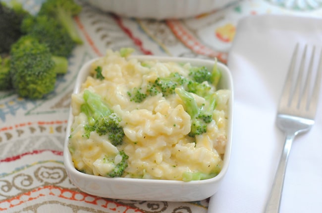 This broccoli cheese casserole is delicious and makes a great freezer meal!