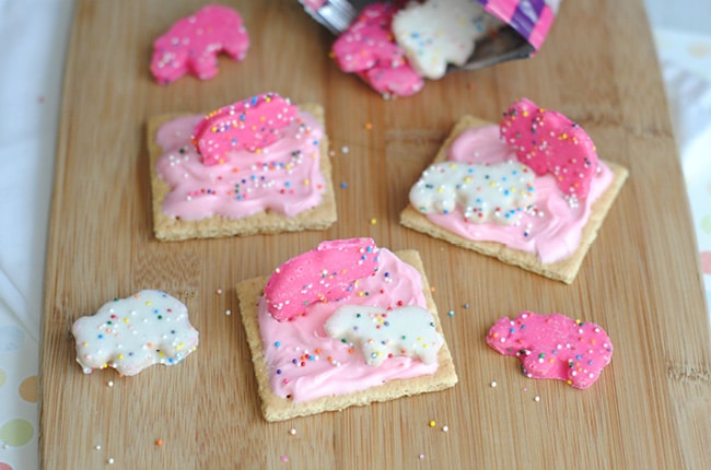 These Circus Grahams are fun, easy and delicious!