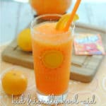 Your kids will love this kid friendly orange Kool-Aid slushie!