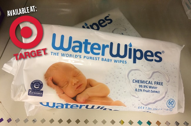 You'll want to pick up these 2 ingredient WaterWipes from Target stores today!
