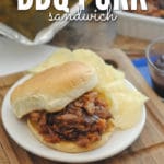 This easy BBQ Pork Sandwich recipe is easy to make and will leave your family asking for more!