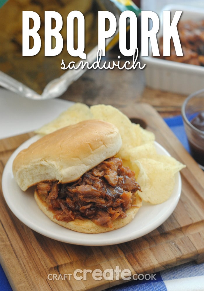 This BBQ Pork Sandwich recipe is easy to make and will leave your family asking for more!