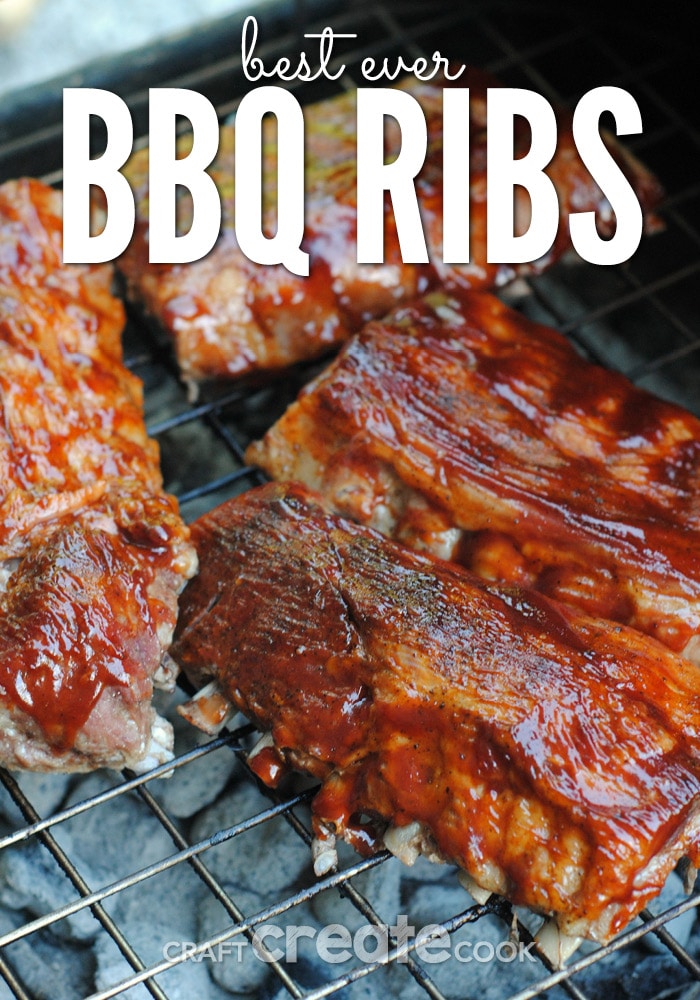 These delicious, homemade, BEST EVER, BBQ ribs will leave your mouth watering for more!