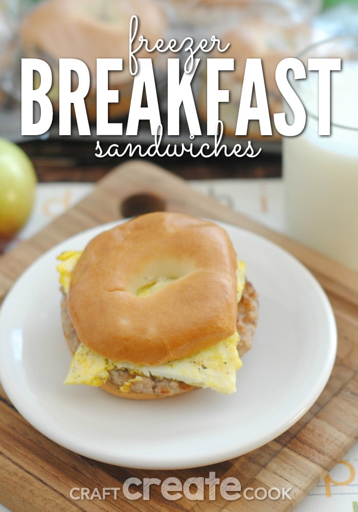 Your family will love these delicious and easy DIY breakfast sandwiches!