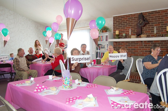 One of the easiest parties to throw is an ice cream party and your guests will love it!
