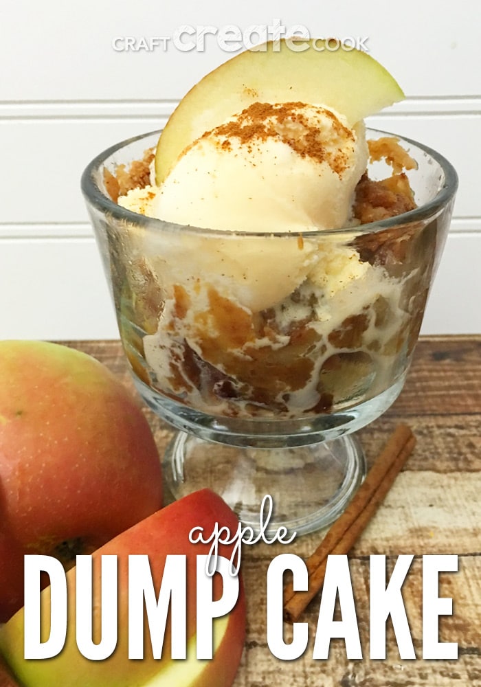 If you want your tummy to be happy, then you'll want to make this yummy Apple Dump Cake! The whole family will love you.