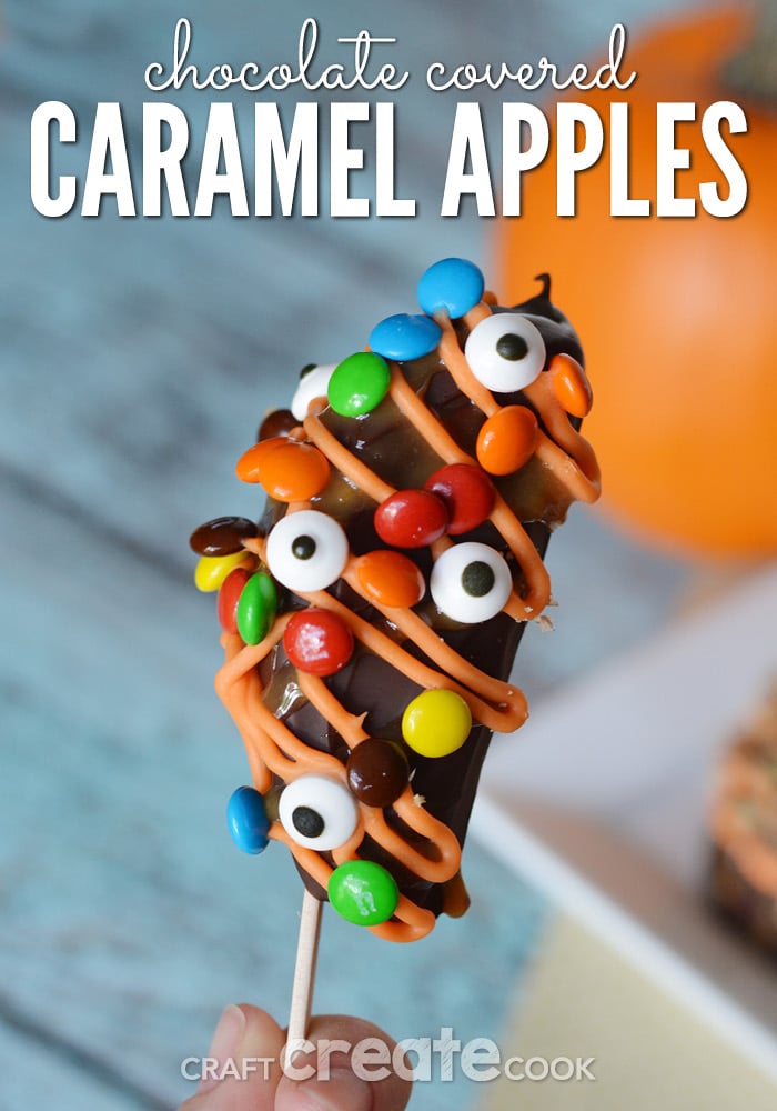 Chocolate Covered Caramel Apples are easy to make and taste amazing!