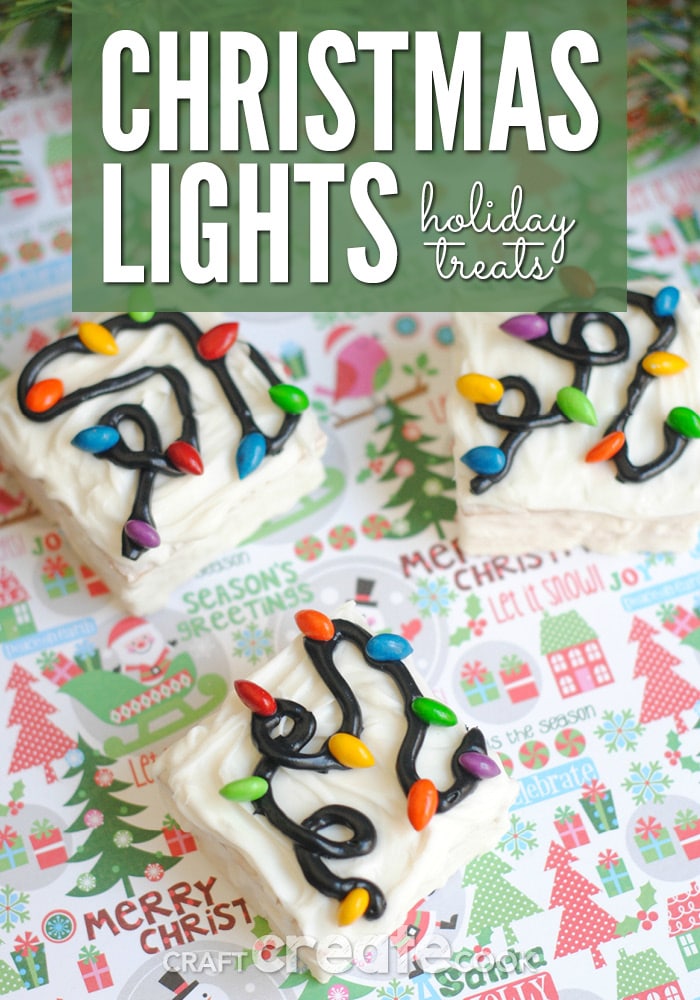 These Little Debbie Christmas Light Treats are perfect for a quick and easy holiday treat!