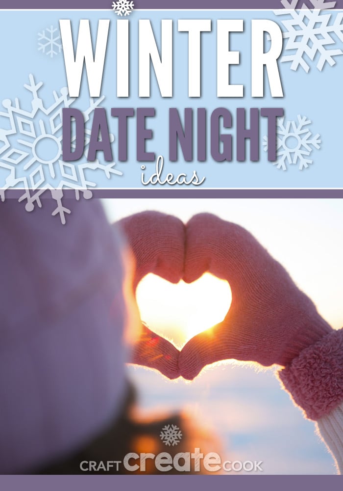 It's cold and snowflakes are falling, a perfect time to look over this great list of Winter Date Night Ideas and pick one that you'd like to do together.