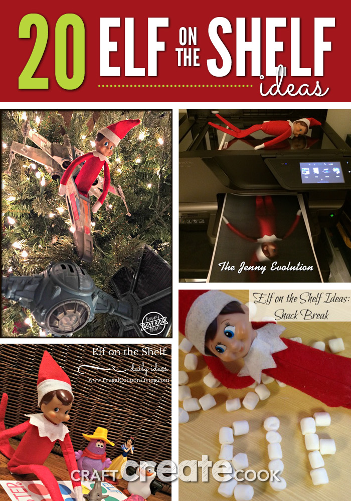 Here are some fun, creative and perfect Elf on the Shelf ideas for you this holiday season! 