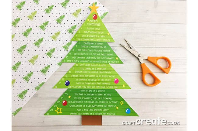 If you've been counting down the days until Christmas like me, then you will love our Printable Christmas Tree Advent Calendar.