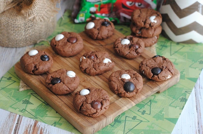 If you love chocolate, you will love these double chocolate cookies!