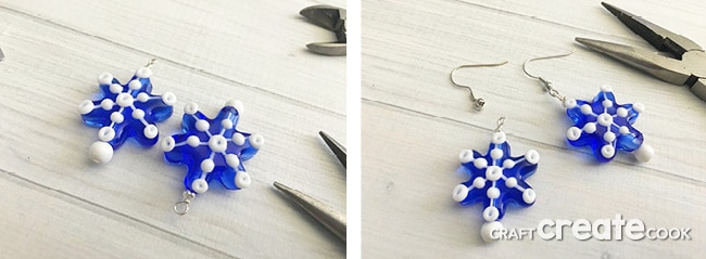 If you're a snow lover and jewelry wearer, add these DIY Snowflake Earrings to your to-do list.