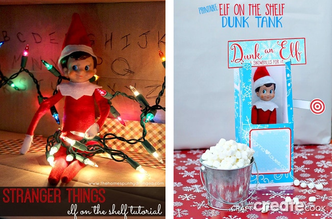 Here are some fun, creative and perfect Elf on the Shelf ideas for you this holiday season!