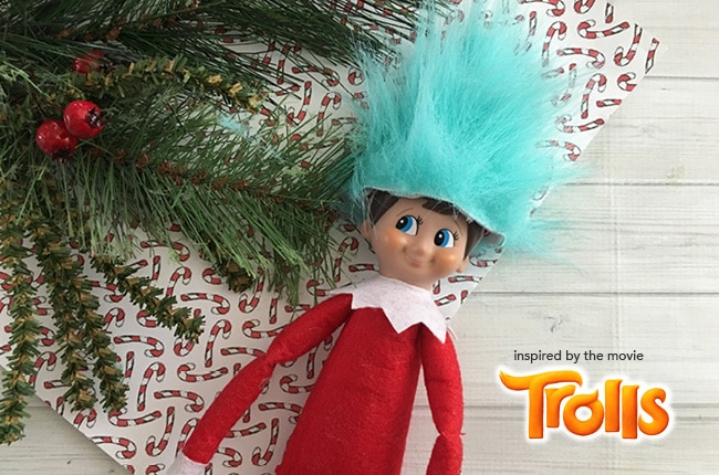 It's about that time for Elf on the shelf to make his first appearance of the year and this DIY Elf On The Shelf Troll Wig will be a perfect way to welcome him back.