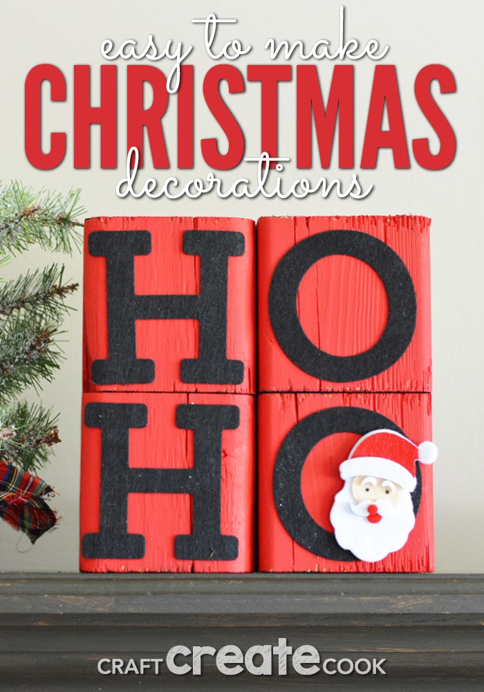 These DIY Christmas Decorations will be adorable in your home!