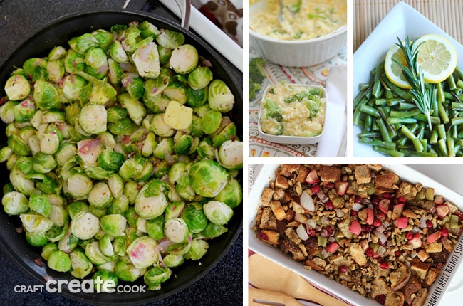 These delicious side dishes are perfect for Thanksgiving! 