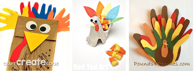 It's time to be thankful and keep the kids busy with these fun Thanksgiving kids crafts!