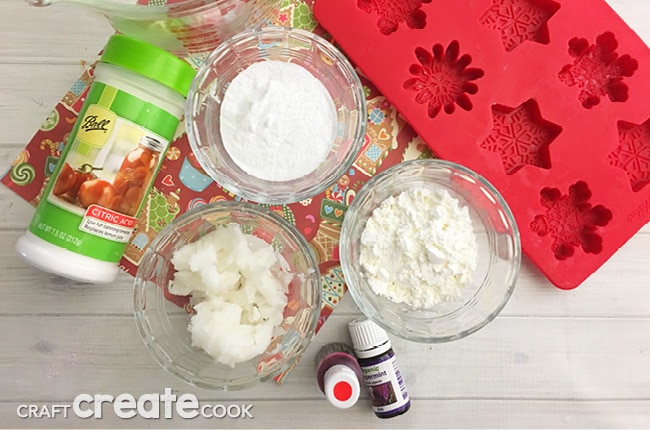 Create your own home spa by adding DIY Peppermint Bath Bombs and enjoying a relaxing evening in, reading a book, or listening to a little music.