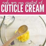 If you're looking for a way to soften your cuticles, you'll want to try our DIY Essential Oil Lavender Cuticle Cream.