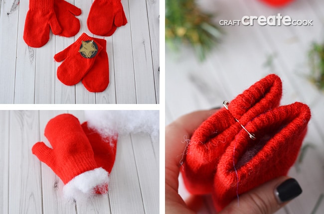 This no sew, Christmas Mitten Garland will take you less than 30 minutes to make and last for years to come!