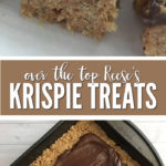 There's no better combination than peanut butter and chocolate, which is why you'll want to try these Peanut Butter Rice Krispie Treats!