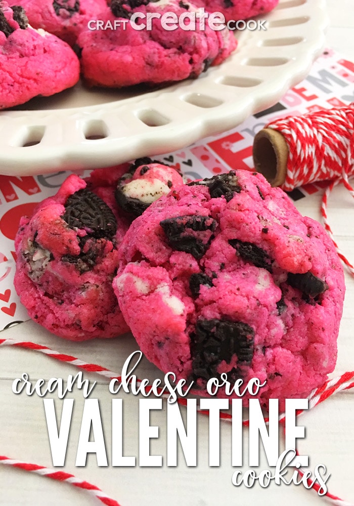 There's no better excuse to bake these delicious Cream Cheese Oreo Cookies than making for your sweetheart for Valentine's Day.