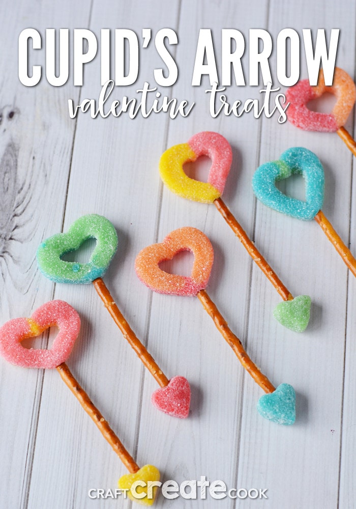 These easy Cupid's Arrow Valentine Treats are perfect for the ones you love!