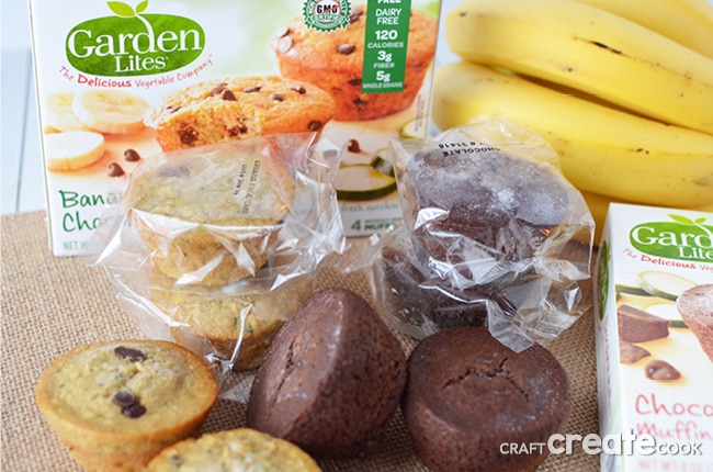 Garden Lites hidden veggie muffins are the perfect snack for a healthy lifestyle!